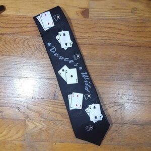 Gulf Phila Flyers Deuces Wild Men's Tie